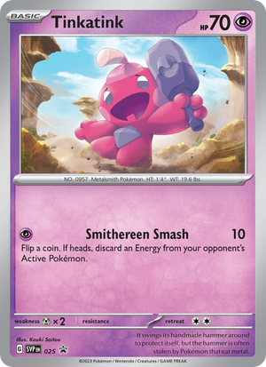 SVP Black Star Promos 025 Tinkatink