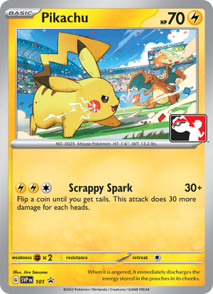 SVP Black Star Promos 101 Pikachu