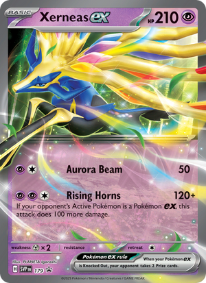 SVP Black Star Promos 179 Xerneas ex
