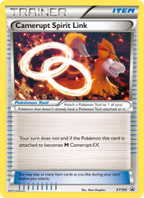 XY Black Star Promos XY199 Camerupt Spirit Link