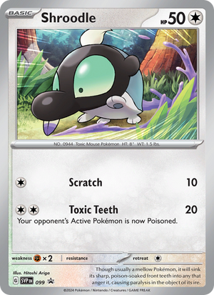 SVP Black Star Promos 099 Shroodle