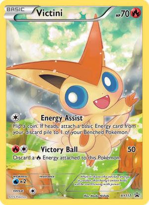 XY Black Star Promos XY117 Victini