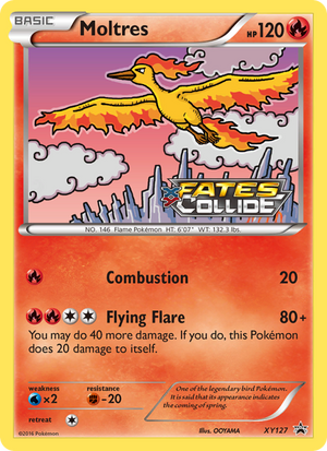 XY Black Star Promos XY127 Moltres