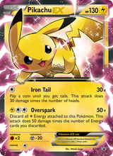 XY Black Star Promos XY84 Pikachu EX