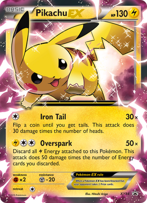XY Black Star Promos XY84 Pikachu EX