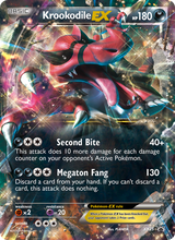 XY Black Star Promos XY25 Krookodile EX