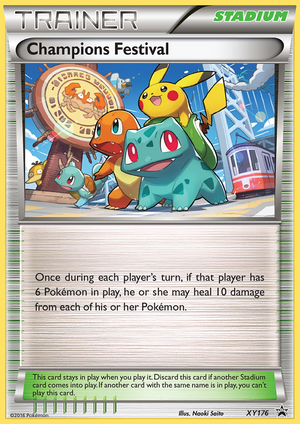 XY Black Star Promos XY176 Champions Festival