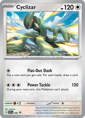 SVP Black Star Promos 096 Cyclizar