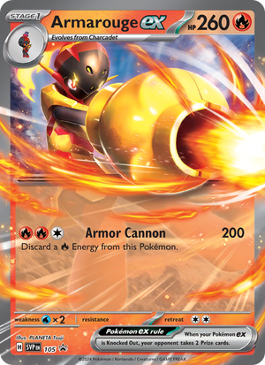 SVP Black Star Promos 105 Armarouge ex