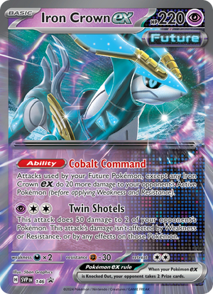 SVP Black Star Promos 146 Iron Crown ex