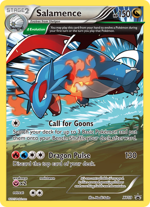 XY Black Star Promos XY59 Salamence