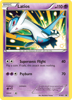 XY Black Star Promos XY65 Latios