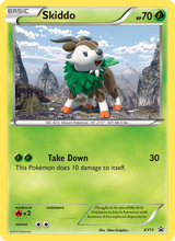 XY Black Star Promos XY11 Skiddo