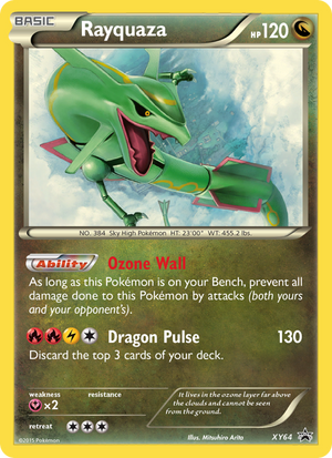 XY Black Star Promos XY64 Rayquaza