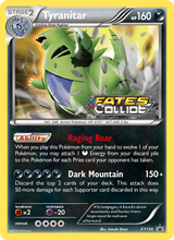 XY Black Star Promos XY130 Tyranitar