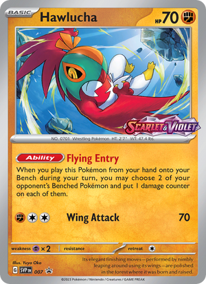 SVP Black Star Promos 007 Hawlucha