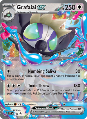 SVP Black Star Promos 100 Grafaiai ex