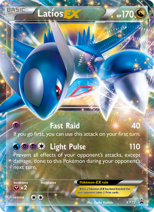 XY Black Star Promos XY72 Latios EX
