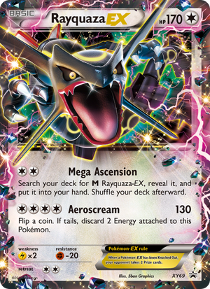 XY Black Star Promos XY69 Rayquaza EX
