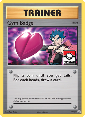 XY Black Star Promos XY207 Gym Badge