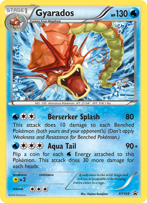 XY Black Star Promos XY109 Gyarados