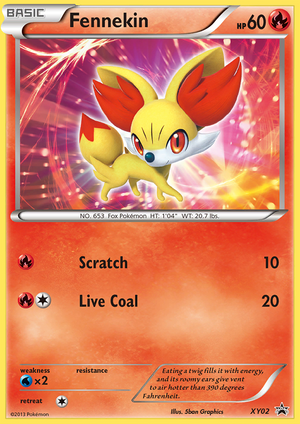 XY Black Star Promos XY02 Fennekin