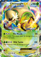 XY Black Star Promos XY18 Chesnaught EX