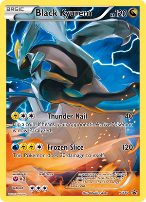 XY Black Star Promos XY80 Black Kyurem