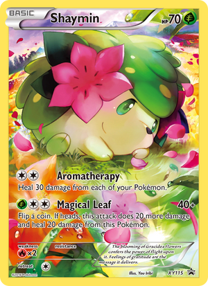 XY Black Star Promos XY115 Shaymin