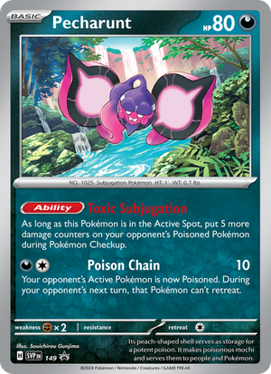 SVP Black Star Promos 149 Pecharunt