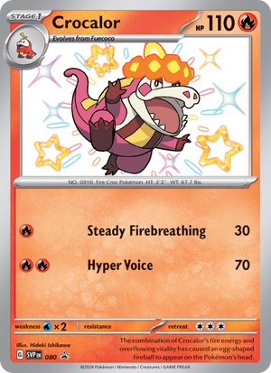 SVP Black Star Promos 080 Crocalor