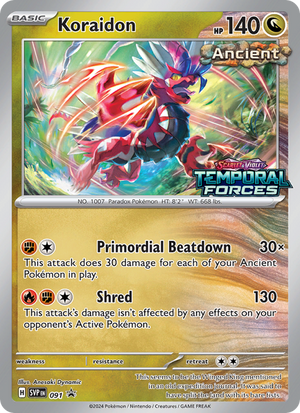 SVP Black Star Promos 091 Koraidon