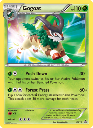 XY Black Star Promos XY16 Gogoat