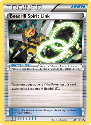 XY Black Star Promos XY159 Beedrill Spirit Link