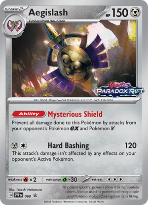 SVP Black Star Promos 060 Aegislash