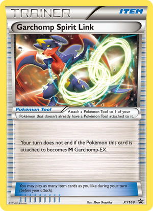 XY Black Star Promos XY169 Garchomp Spirit Link