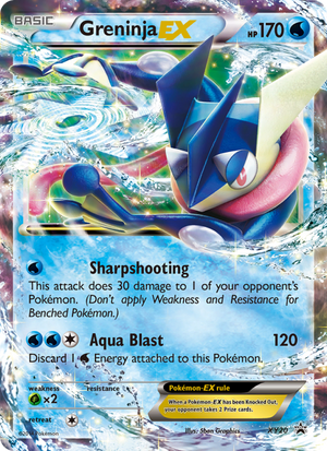 XY Black Star Promos XY20 Greninja EX