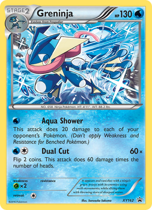 XY Black Star Promos XY162 Greninja