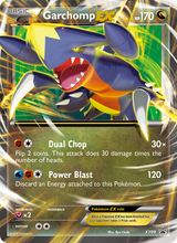 XY Black Star Promos XY09 Garchomp EX