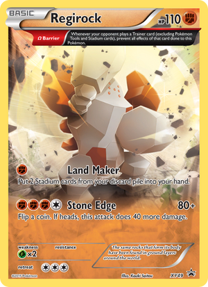 XY Black Star Promos XY49 Regirock
