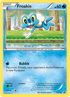 XY Black Star Promos XY138 Froakie