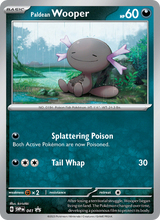 SVP Black Star Promos 041 Paldean Wooper