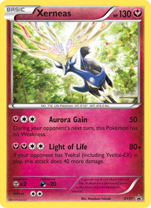 XY Black Star Promos XY31 Xerneas