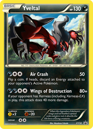 XY Black Star Promos XY32 Yveltal