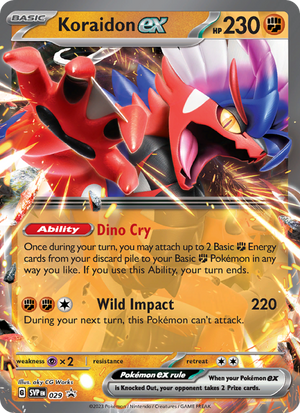 SVP Black Star Promos 029 Koraidon ex
