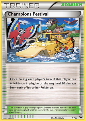 XY Black Star Promos XY27 Champions Festival