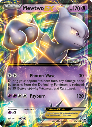 XY Black Star Promos XY183 Mewtwo-EX