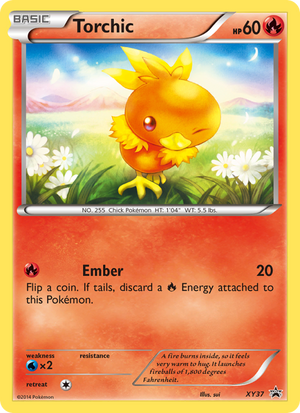 XY Black Star Promos XY37 Torchic