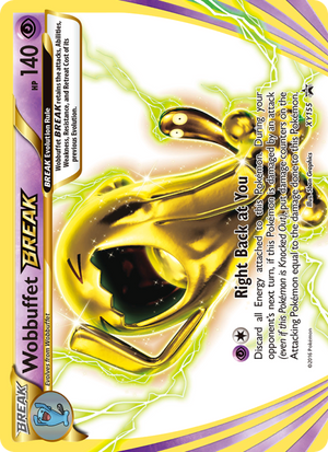 XY Black Star Promos XY155 Wobbuffet BREAK