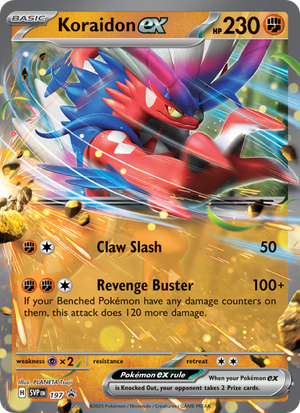 SVP Black Star Promos 197 Koraidon ex